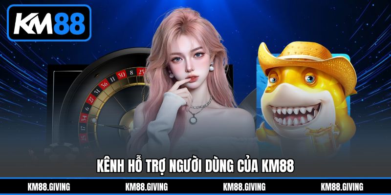 Kênh hỗ trợ người dùng của KM88